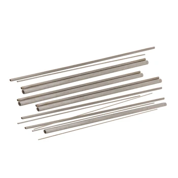 

15Pcs Stainless Steel Coil Jig Micro Coils Wire Wrapping Rods Coil Winding DIY Tools