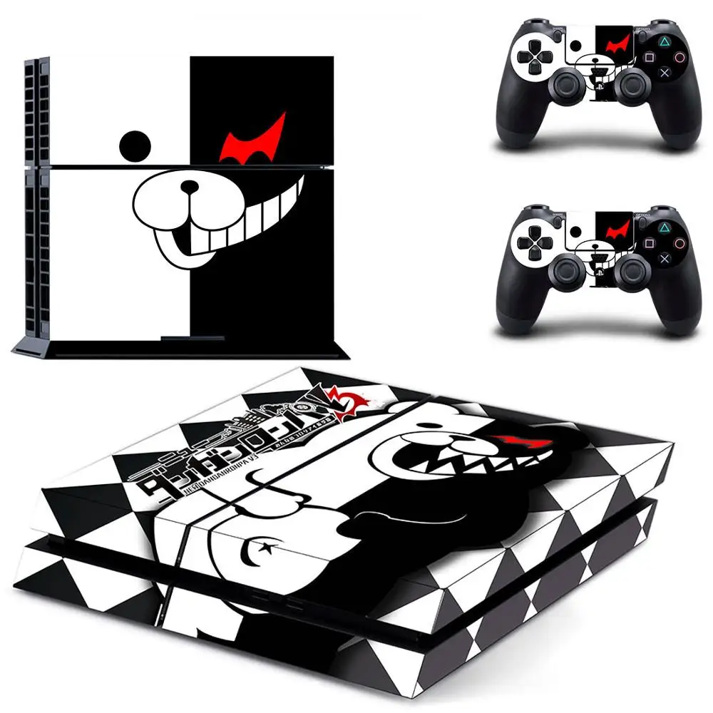 

Danganronpa 3 Stickers PS4 Skin PS 4 Vinyl Sticker Play station 4 Decals Pegatinas For PlayStation 4 console and 2 controller