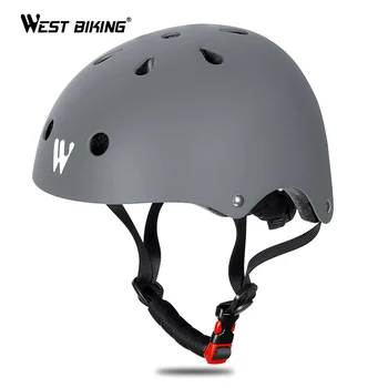 

WEST BIKING Children Bicycle Helmet EPS Lightweight Cycling Roller Scooter Skateboard Safety Helmet Kids Breathable Bike Helmet