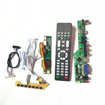 

For LTN170X2-L02 laptop LCD monitor 1440*900 1-lamp LVDS CCFL 17" 60Hz 30pin HDMI/VGA/AV/USB/RF TV56 controller driver board kit