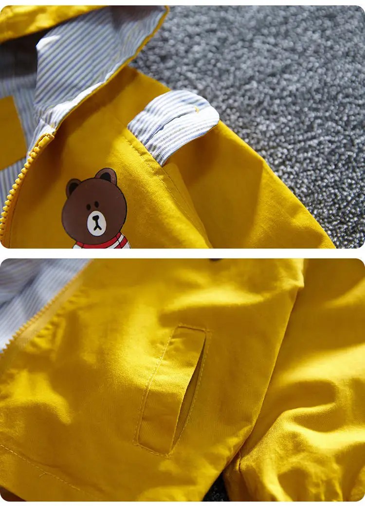 Детская одежда куртка для мальчиков возрастом от 1 года до 5 лет Милая Детская куртка на весну и осень Весенняя рубашка ветровка для маленьких детей