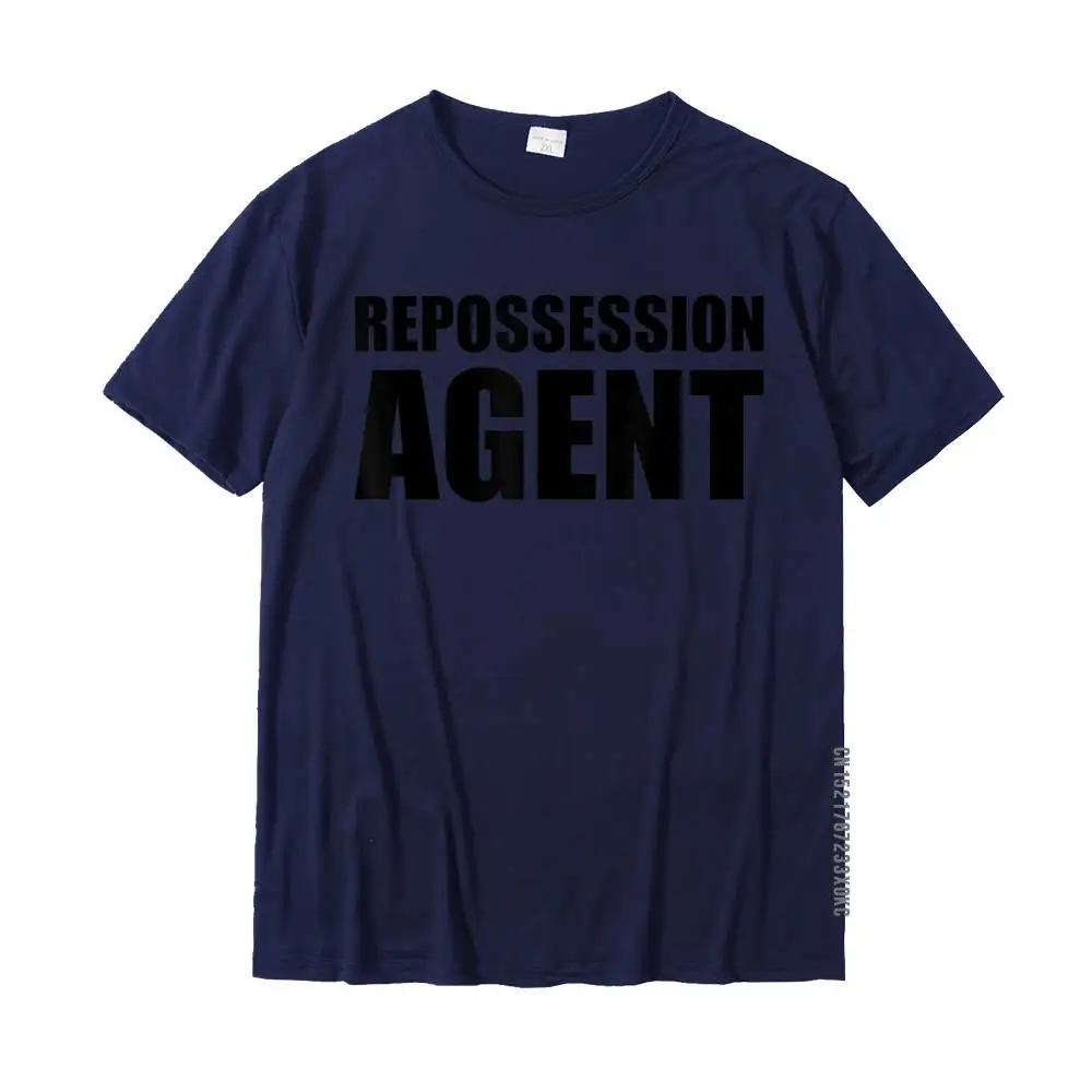 Hip Hop Mens T-Shirt Summer Printed On Tops T Shirt 100% Cotton Short Sleeve Camisa Tops & Tees O Neck Free Shipping Repossession Agent Work Gear for Asset Recovery T-Shirt__MZ21819 navy