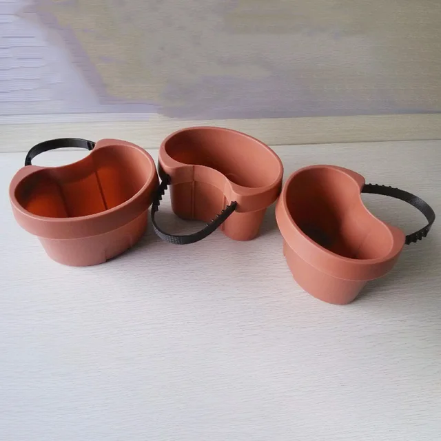 3 Pc/Tétel Egyedi Ereszcsatorna -Downspout Kerti Virágcserép -Cső Virág Edények Kád Lefolyó Cső Ültetvények - Image 2