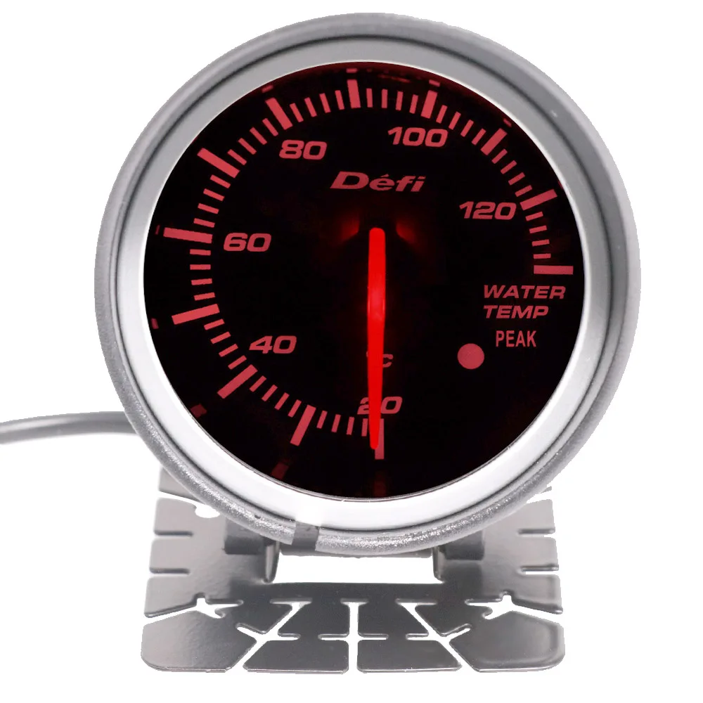 DF Advance Link Meter 60 мм Датчик температуры воды турбонасос с масляным охлаждением Температура масла пресс Вольт Авто датчик с красной и белой подсветкой подходит 12 В