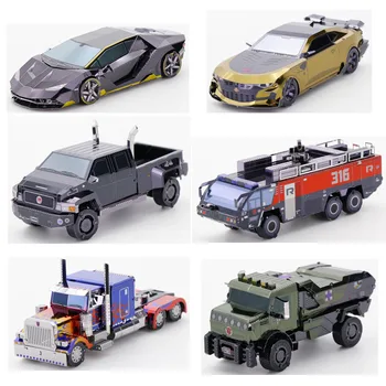 

Art Model MU 3D Metal Puzzle Mini car Model kits DIY 3D Laser Cut Assemble Jigsaw Toys Desktop decoration GIFT For Audit