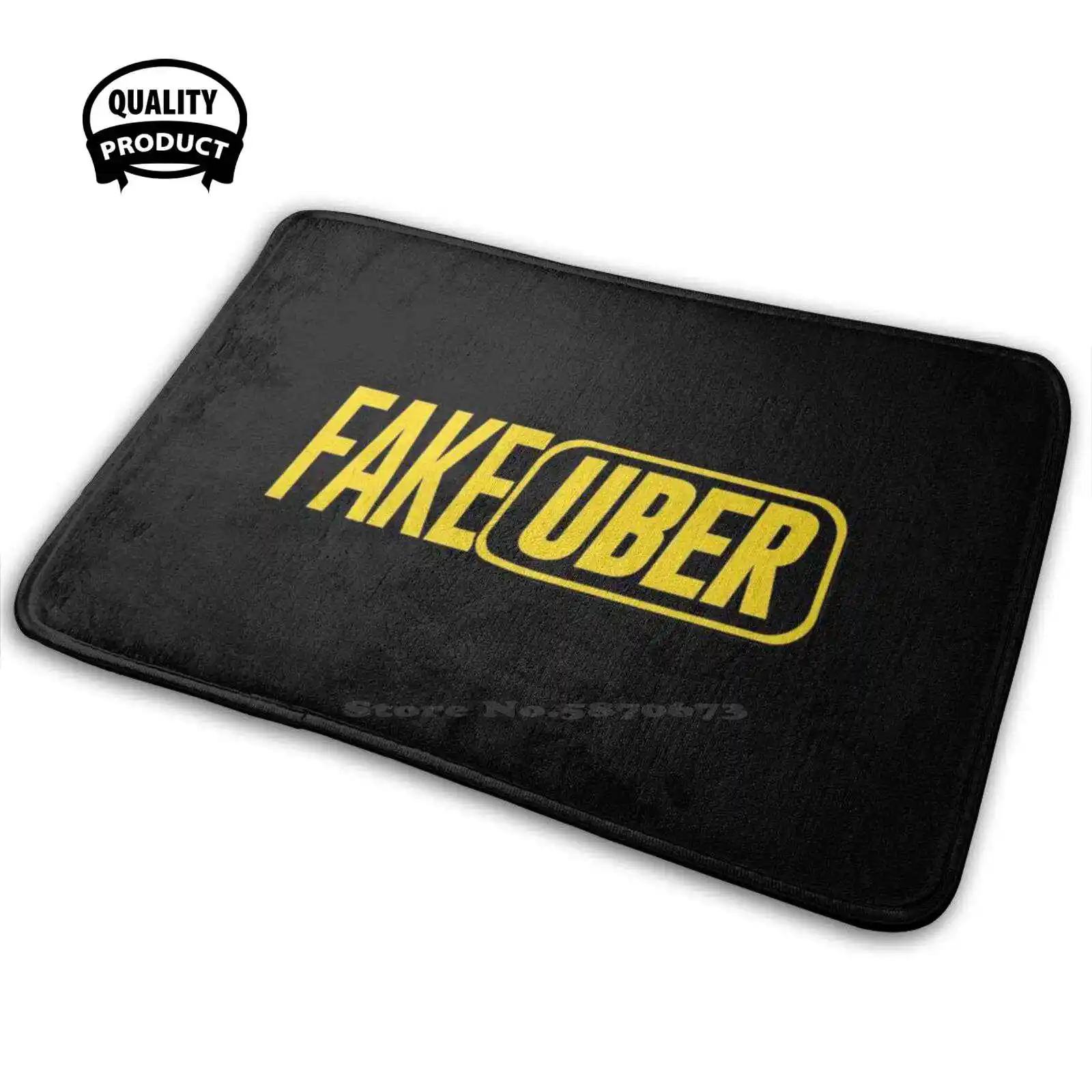 Fake Uber Soft House Family Anti Slip Mat Rug Carpet Uber Fake 