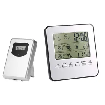 

LCD Digital Wireless Ambient Weather Station Wireless Transmission Range Indoor Outdoor Thermometer