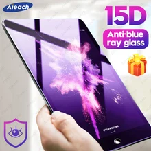 15D Anti Blue Light Screen Protector For iPad Pro 11 10.5 9.7 Air 1 2 3 mini 4 5 Tempered Glass For iPad 10.2 2019 9.7 2018 2017