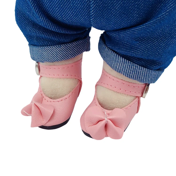 4CM Doll Shoes For 1/6 BJD Dolls Toy As for Plush Dolls Slipper Fit 15cm EXO KPOP Accessories doll shoes plush doll accessories doll accessories