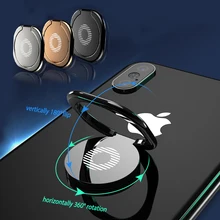 Металлический тонкий палец кольцо держатель мобильного телефона для магнитный держатель на вентиляционное отверстие автомобиля 360 градусов вращающийся телефон подставка для iPhone Samsumg