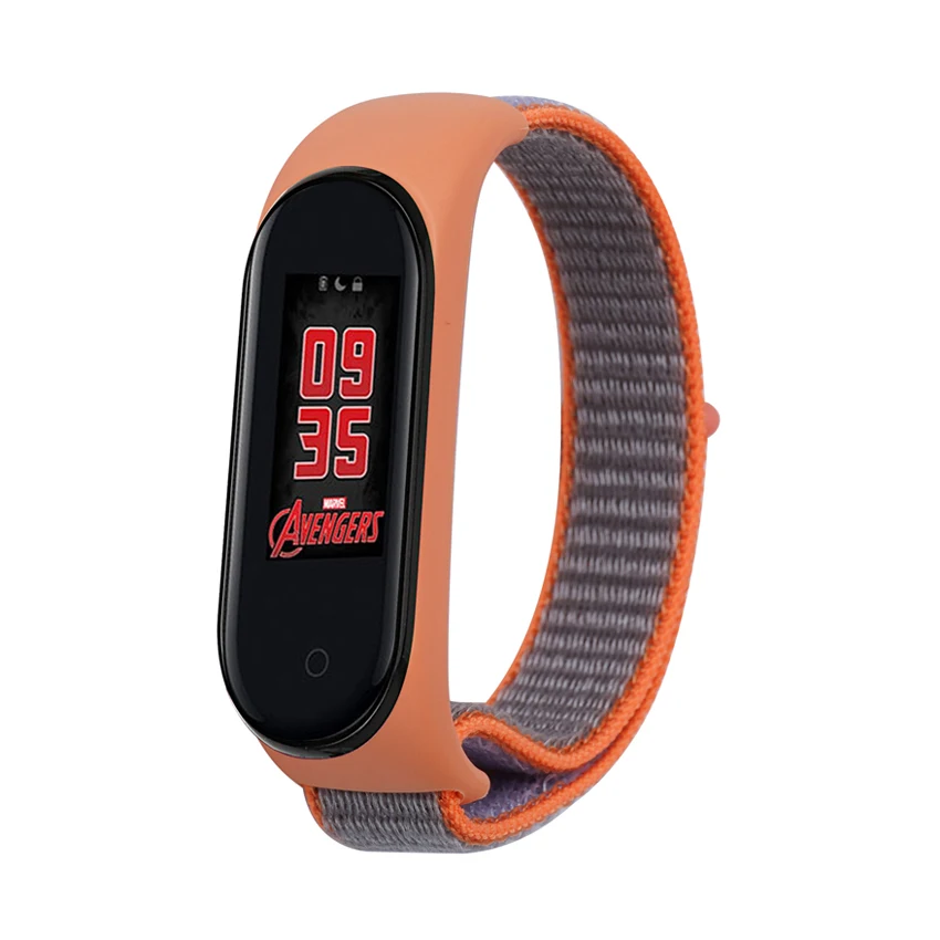 Nylon Strap Wristband for Xiaomi Mi Band 5 4 3 Wrist Bracelets Sport loop watch Belt Smart Watch Band Replacement Accessories