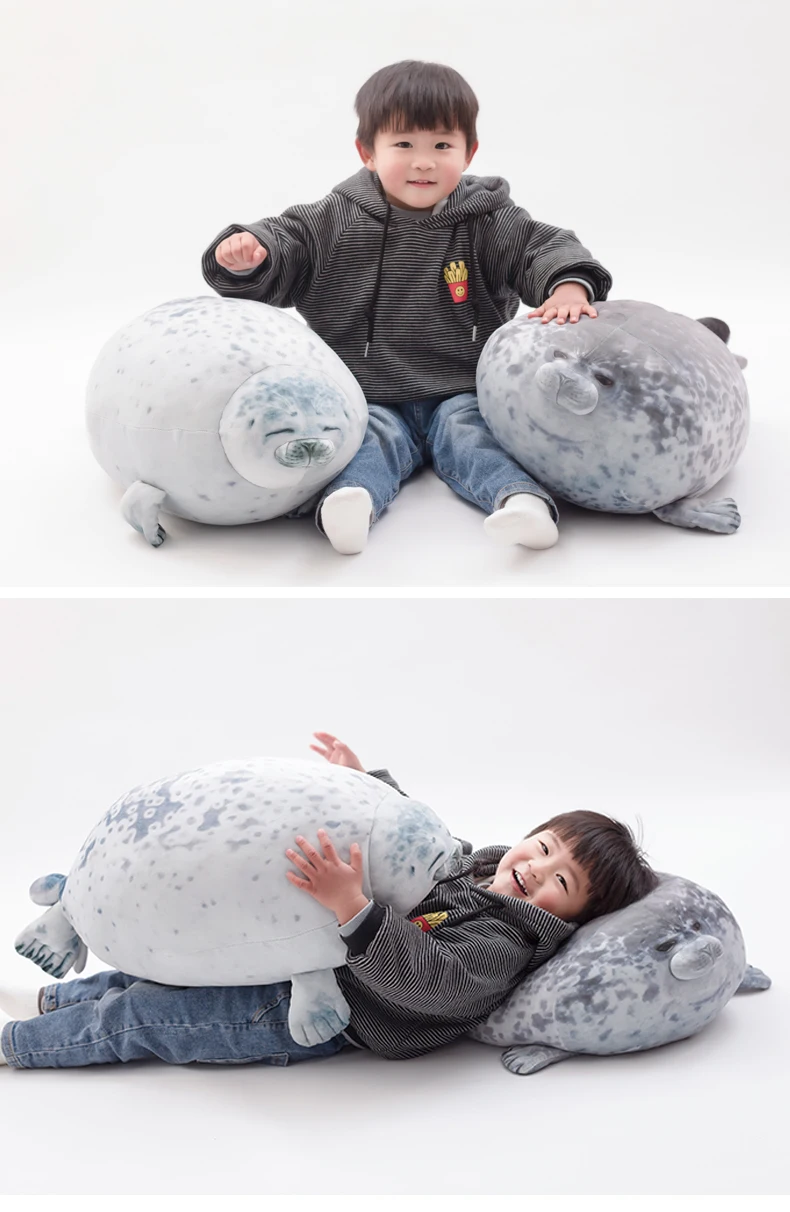 Милый морской Лев плюшевый игрушки 3D новинка Пледы Подушки мягкое уплотнение плюшевые новоселье вечерние подушки