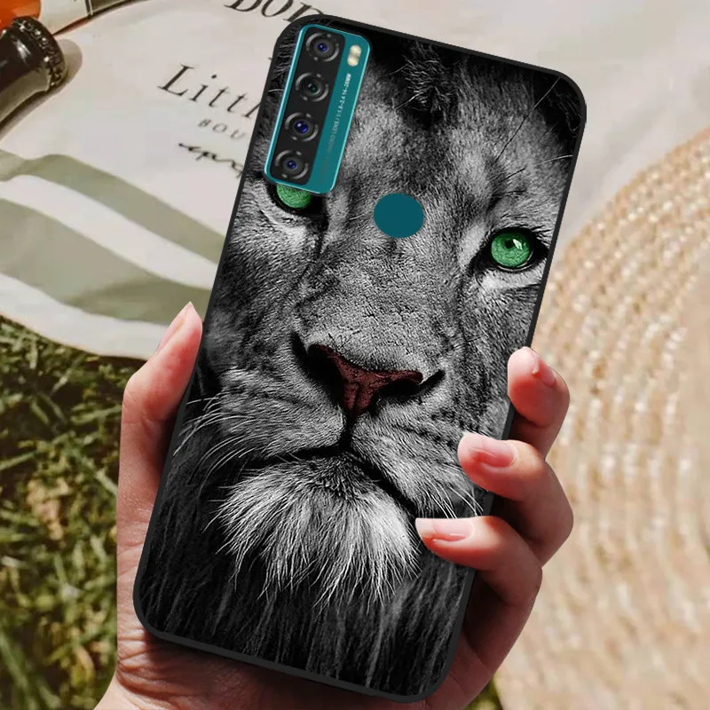 For TCL 20 SE Case Soft Silicone Phone Back Cover For TCL 20 SE TCL20SE TCL20 20SE Cases Coque for TCL 20SE  Fundas bumper Shell designer phone pouch Cases & Covers