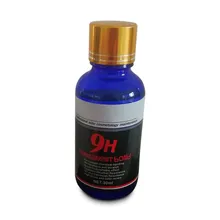 Автомобильное керамическое покрытие 9H 30 мл с губкой полотенце для мотоцикла уход за краской стекло нано гидрофобное полированное покрытие Ремонтное средство