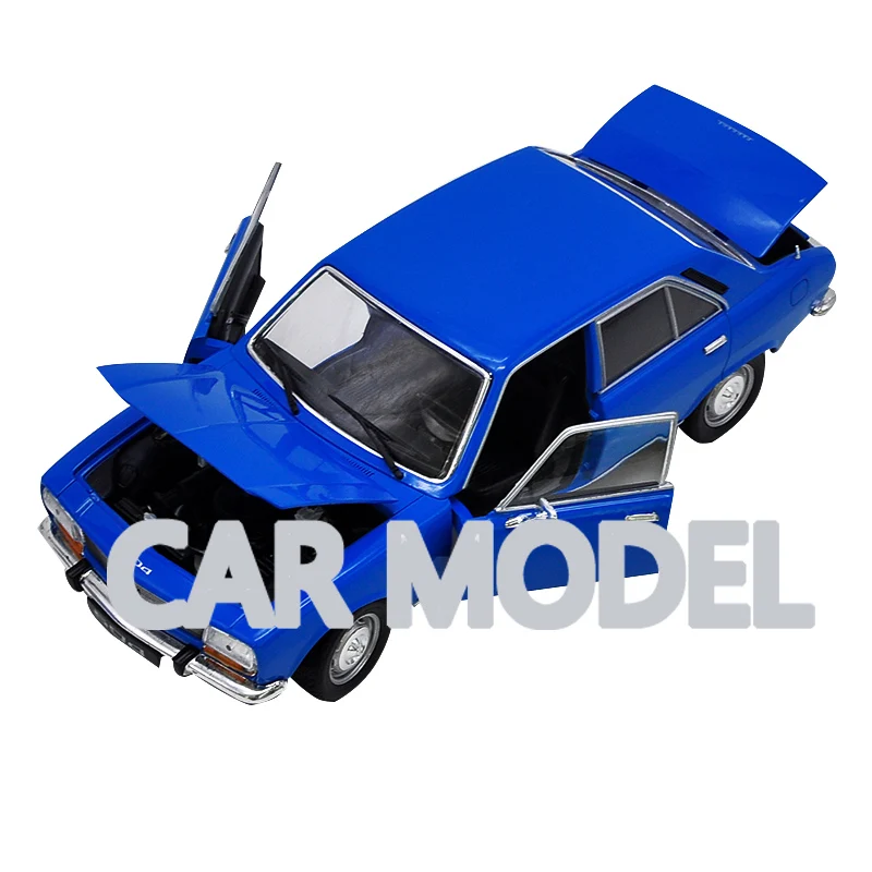 1:18 Масштаб сплава игрушечных транспортных средств 1975 biaozhi 504 автомобиль модель