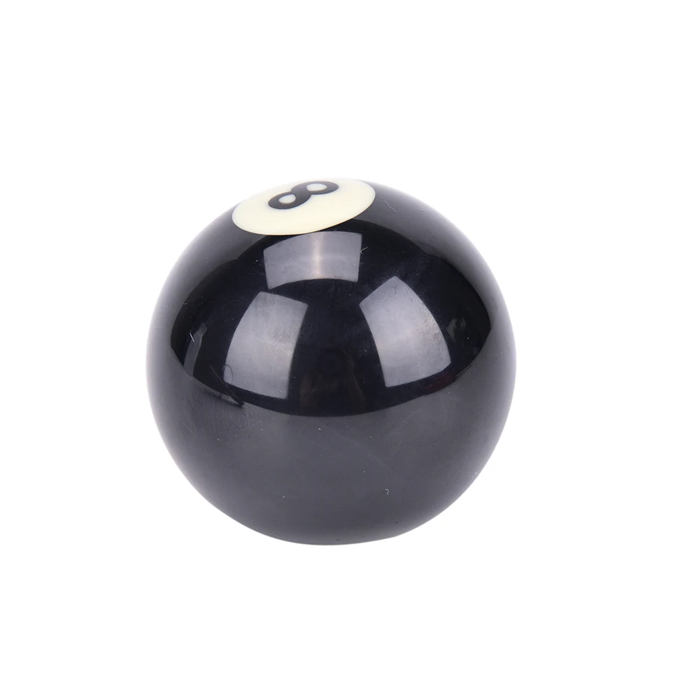 Billiard Ball EIGHT BALL Standard Regular Black 8 Ball EA14 Billiard Balls #8 Billiard Pool Ball Replacement 52.5/57.2 mm