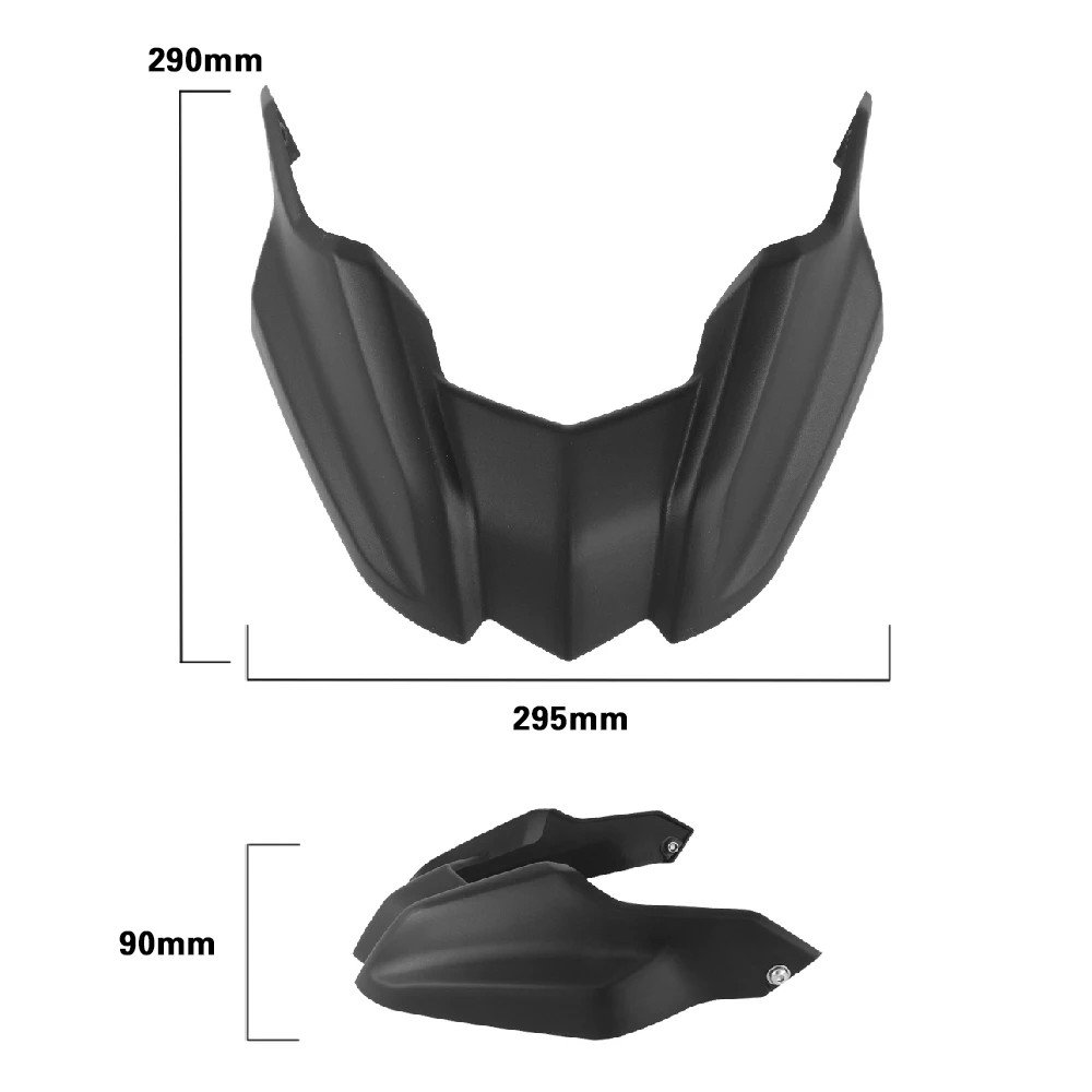 Motorcycle Front Fender Beak Fairing Cowl Extension Wheel Extender Cover For BMW F800GS F 800 GS F800 2008-2012 F650GS 2008-2013