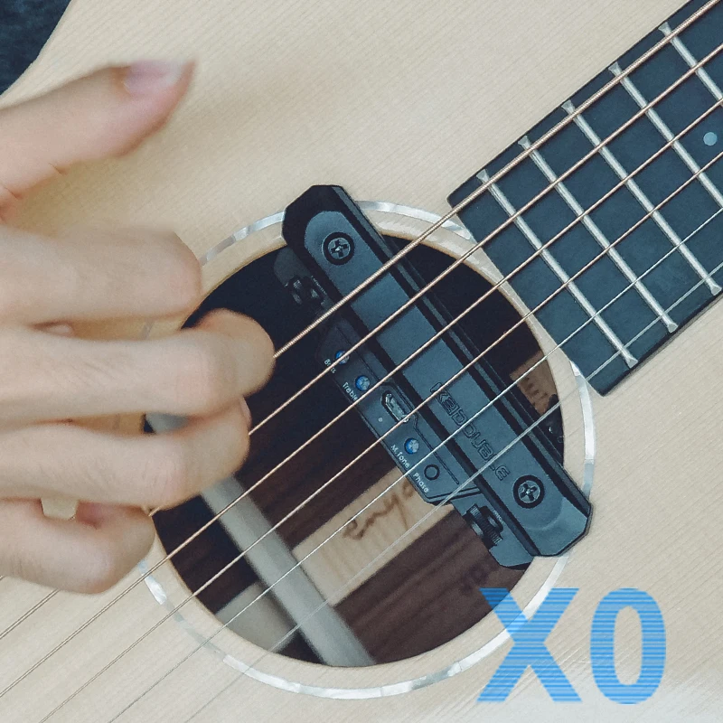 Cena DOUBLE X0 Guitar Pickup do profesjonalnego klasycznego akustycznego wzmacniacz gitarowy przetwornik dźwięku zestaw instrumentów muzycznych przetworniki