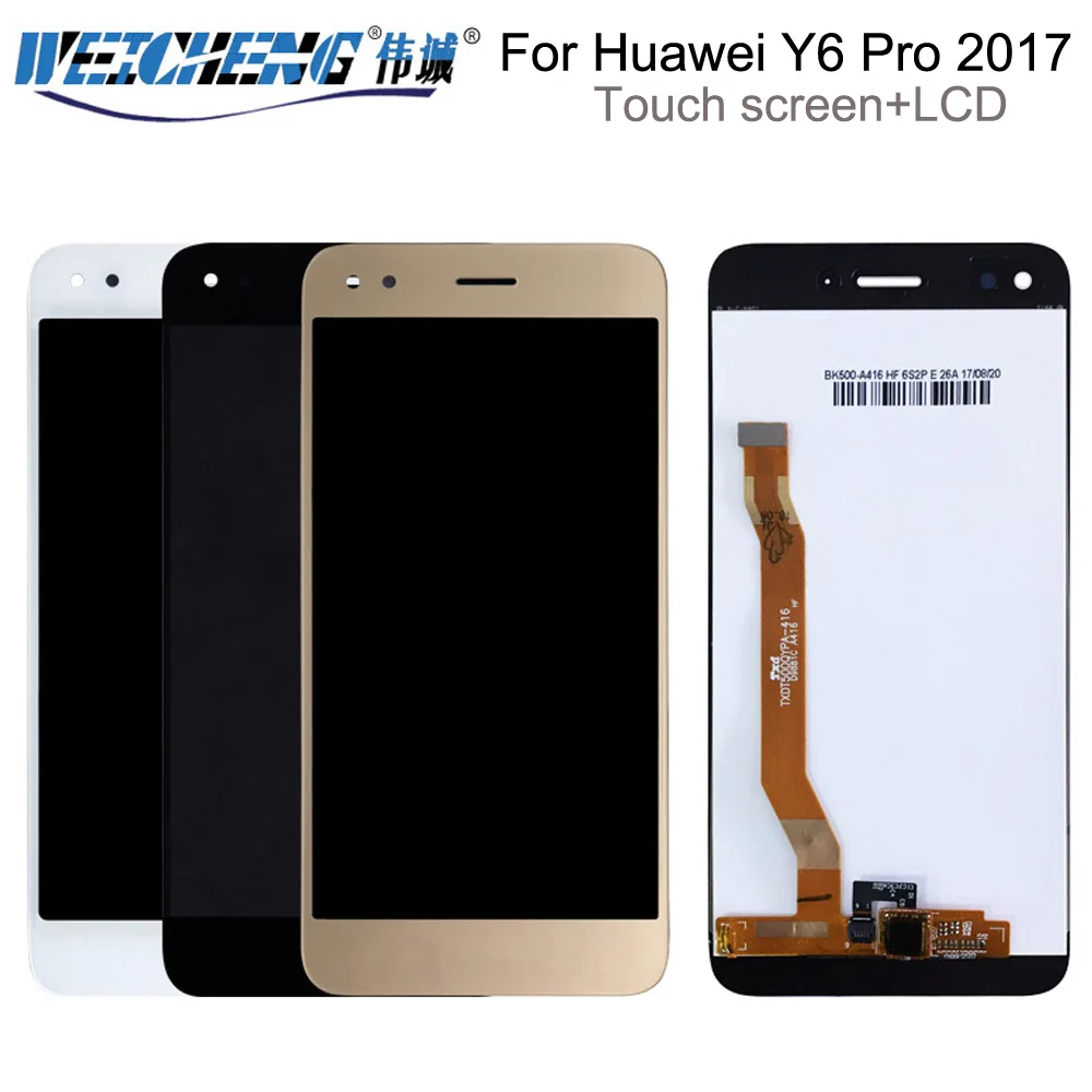 Для Huawei P9 Lite Мини ЖК-дисплей сенсорный экран для Y6 Pro 2017 LCD с рамкой mini SLA L02 L22 L03 |