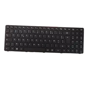

Black FR Layout PC Laptop Keyboard Keypad w/ Frame for Lenovo Ideapad B50-50