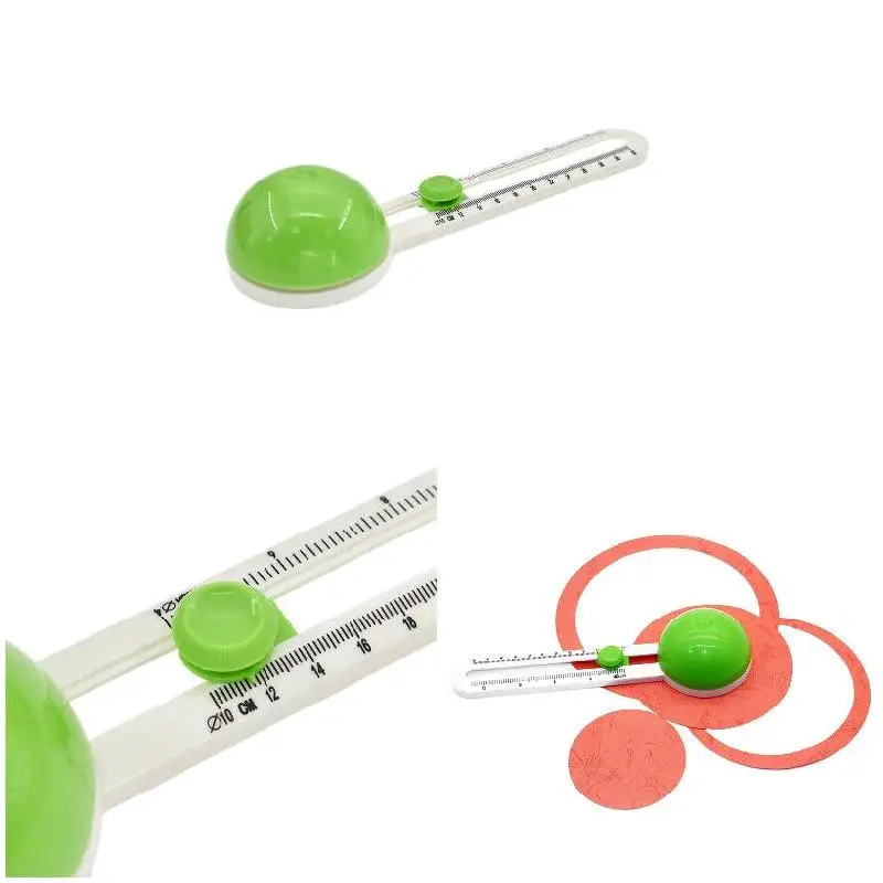 Paper Cutter Circular Cutter Circular Paper Cutter Cut Circle Paper Rotary Circle Cutter Craft Supplies Cutters Button Badge Making Arts Crafts Sewing