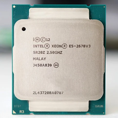 Intel Xeon Processor E5 2678 V3 Cpu 2.5g Serve Cpu Lga 2011-3 E5-2678 V3  2678v3 Pc Desktop Processor Cpu For X99 Motherboard - Cpus - AliExpress