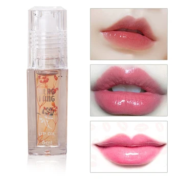 

1PC Moisturizer Lip Plumper Volume Lip Gloss Long Lasting Sexy Big Lips Pump Temperatuur Veranderen Glitter Lip Glaze TSLM2