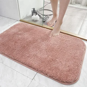 

Floor Mat Bath Decor Anti-Slip Small Yellow Duck Flocking Door Mat Doormat Indoor Rugs And Kitchen Carpets For Home Living Room