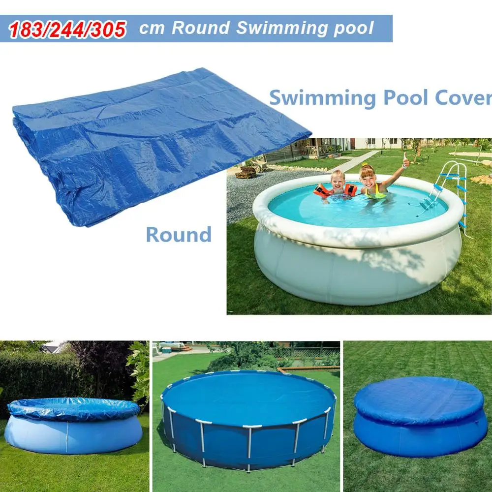 

Pool Cover Round Solar Swimming Pool Tub Cover 320cm zwembad groot Cover Waterproof Cushion Cloth Bubble Blanket Accessories
