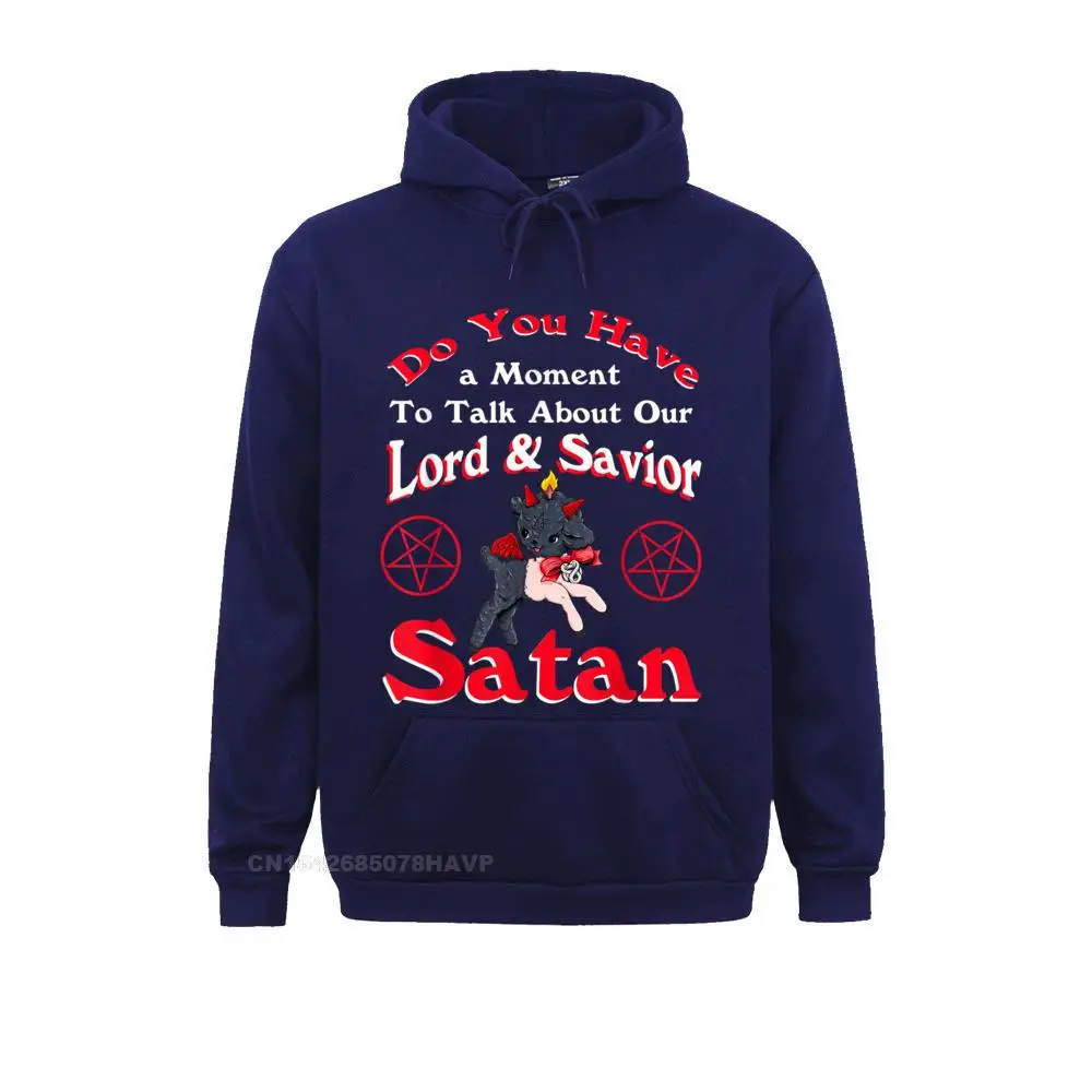Satan Pentagram Funny Satanic Cute Baphomet Goat Occult Gift T-Shirt__908 Long Sleeve Hoodies Mother Day Male Sweatshirts Group Sportswears Hip Hop Satan Pentagram Funny Satanic Cute Baphomet Goat Occult Gift T-Shirt__908navy