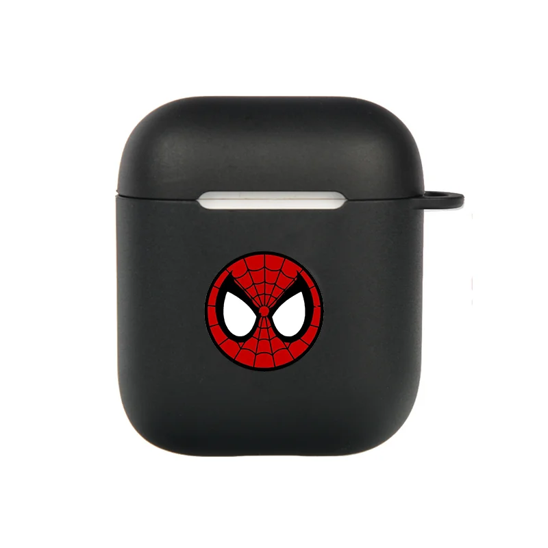 I301761 Горячая Marvel Капитан Америка беспроводной Bluetooth чехол для наушников для Apple AirPods 1 2 защитный чехол s наушники крышка зарядная коробка - Цвет: I301761