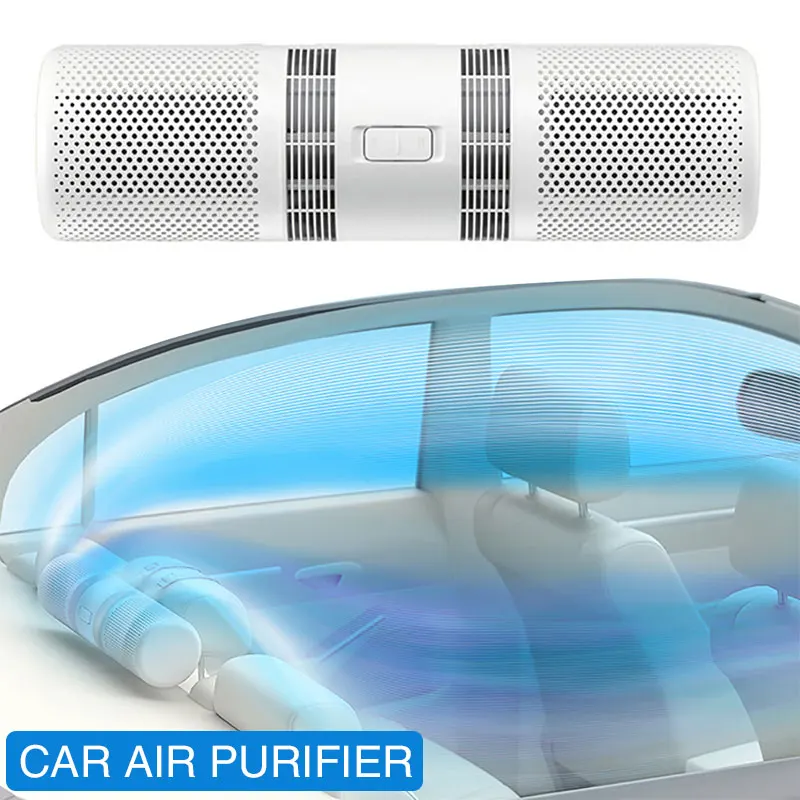 

Aroma Diffuser Car Air Purifier Humidifier Smart Air Purifier Universal Durable White Cars Auto Purifying PM2.5 Rapid Freshener