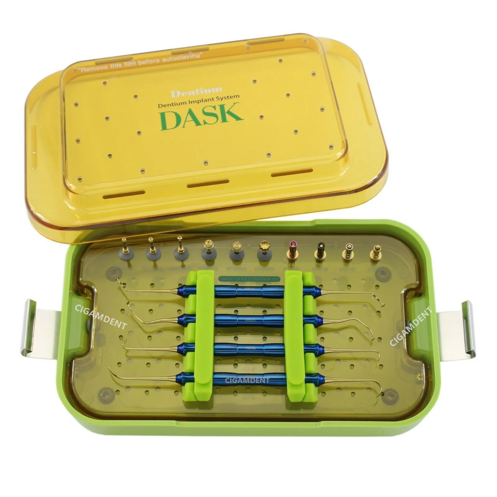 Dentium dask歯科インプラント洞リフトキット楽器外科高度dask