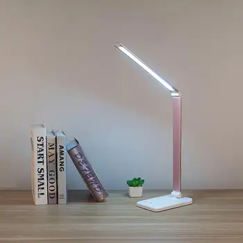 

LED Desk Lamp 5 Color Modes Dimable Levels Touch Control USB Chargeable Reading Eye-protect with timer Led Table Reading lamp