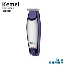 KEMEI Профессиональная Мужская многофункциональная перезаряжаемая электрическая машинка для стрижки волос резчик углеродистой стали головка не KM-5021 карты
