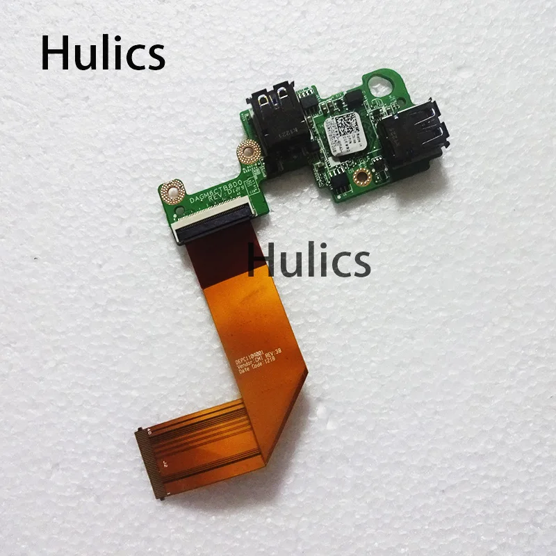 Hulics Original for Dell XPS 15 L501 L502 L502X L501X USB 3.0 I/O CIRCUIT BOARD With cable GRWM0 0GRWM0 DAGM6CTB8D0 | Компьютеры и