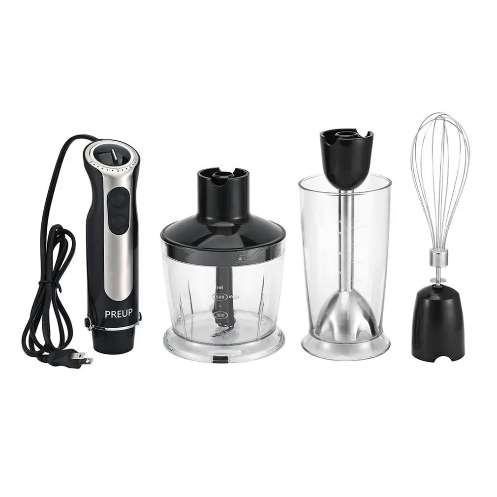HE 2026BH Smart Powerful 4 in 1 Immersion Hand Blender Set Variable 5