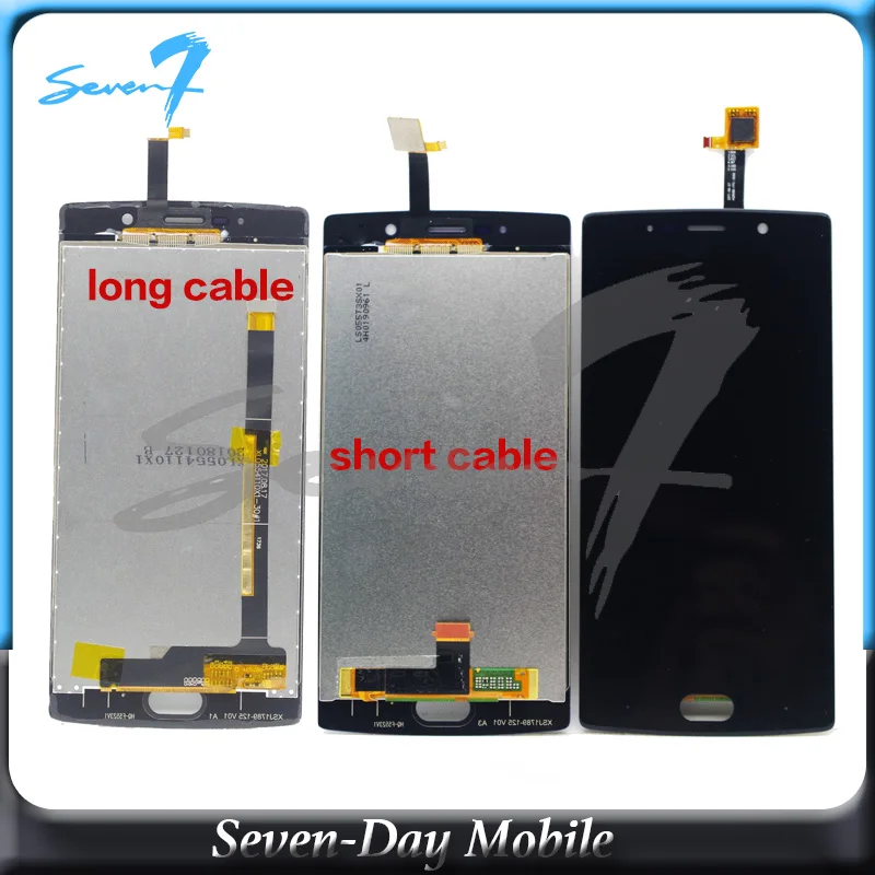 Kopen LCD Display Voor Doogee BL7000 Lcd scherm + Touch Screen Getest Screen Digitizer Vergadering Vervanging (Korte kabel)