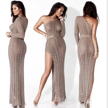 

Summer 2020 new style fashion dress solid sexy woman dress 915