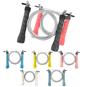 

Fitness Speed Jump Rope Crossfit Adjustable Skipping Ropes Professional Speed-rope Soft Handle Body Exercise Jumping Sport Tools