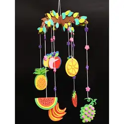 Kuulee 1 шт. DIY ветровой колокольчик набор для детей настенные подвесные занавески украшения искусство ремесла игрушки-брелоки