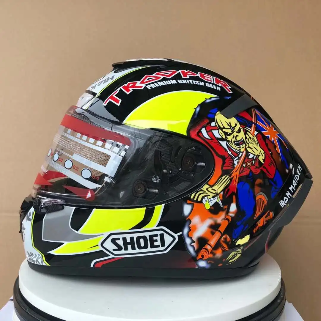 Мотоциклетный шлем на все лицо X14 93 marquez hickmann противотуманный козырек для езды