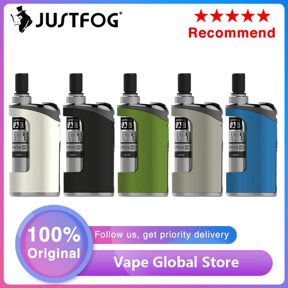 Электронная сигарета JustFog компактный 14 Комплект 1500 мАч электронная Стартовые