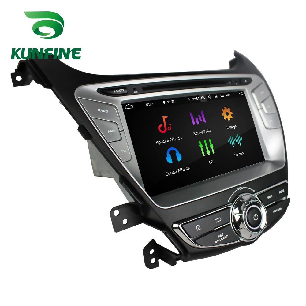 Top Android 9.0 Octa Core 4GB RAM 64GB Rom Car DVD GPS Multimedia Player Car Stereo for HYUNDAI Elantra 2014 Radio Headunit WIFI 1