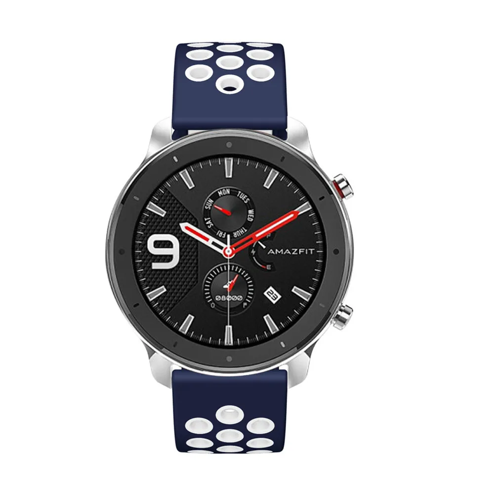Спортивный ремешок для samsung Galaxy Watch 46 мм силиконовый 22 мм ремешок для часов Ремешок для samsung gear S3 Frontier/классические умные часы браслет
