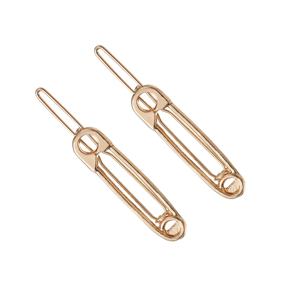 Style 7-J (2Pcs) 1 шт., модные женские Геометрические заколки для волос, заколки для волос, Звездный зажим для волос сердце, нежные заколки для волос, заколка для волос, ювелирные изделия для волос, аксессуары для волос - Цвет: Style 7-J (2Pcs)