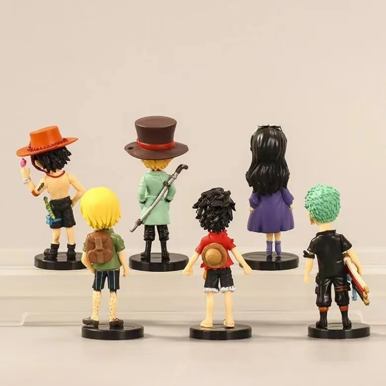 One Piece Figure - Roronoa Zoro Monkey D Luffy Boa Hancock Mini Action  Figure 8cm