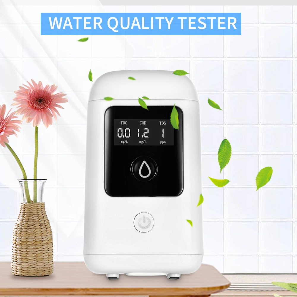 

3 In 1 Digital LCD High Accuracy TOC COD TDS Water Quality Tester Household Pool Tank Drinking Water Purity Test Monitor