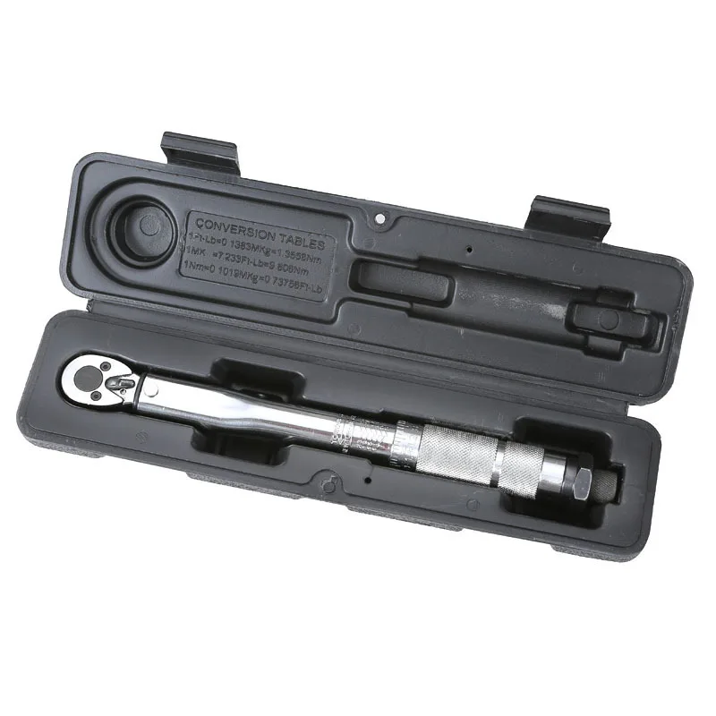 

Preset adjustable torque wrench torque wrench 1/4" 5-25NM torque wrench set