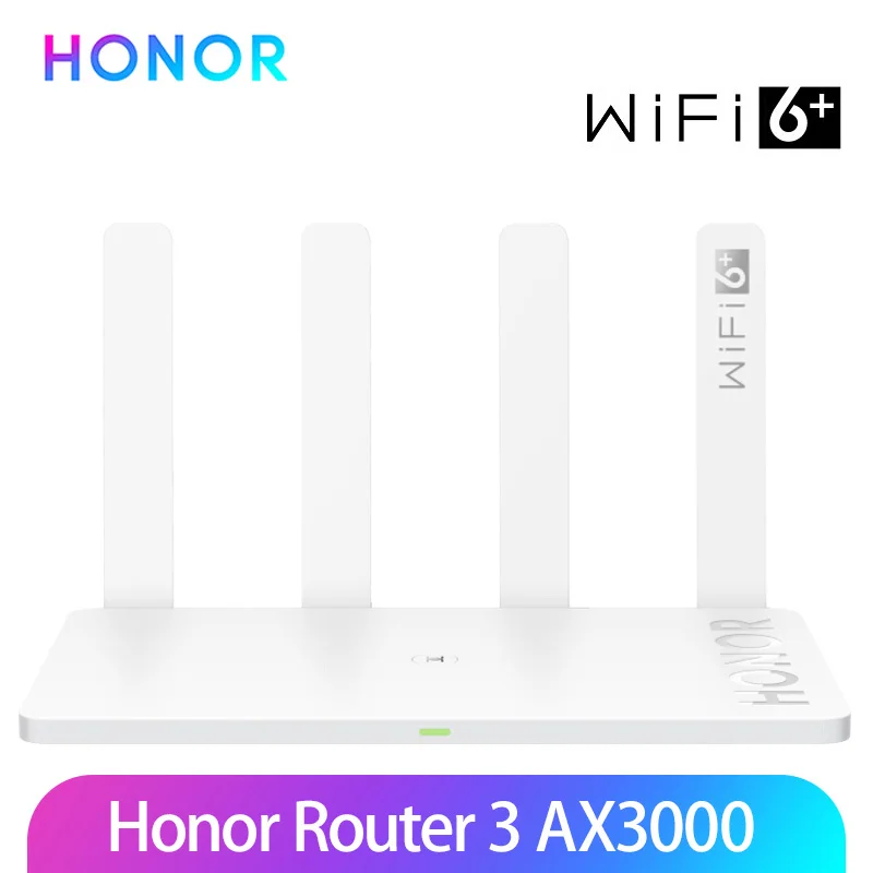 Оригинальный маршрутизатор Honor Router 3 AX3000 WiFi 6 + двухъядерный высокоскоростной